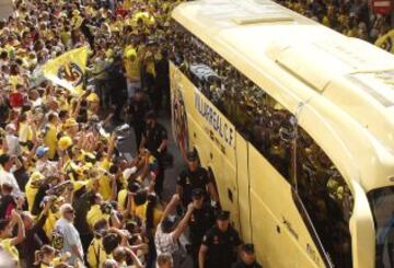 La fiesta del ascenso en Villarreal