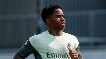 Endrick, en Valdebebas.