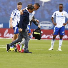 Posible lesión de rodilla de Arriaga