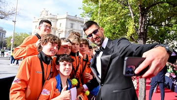 Lo mejor de los Laureus 2025: momentazos top de la alfombra roja con Djokovic, Duplantis, Andrade...