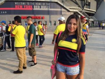 Los hinchas colombianos siguen llenando los estadios del mundo, ahora el Red Bull Arena, será amarillo, azul y rojo.