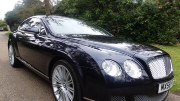 El Bentley que perteneció a Cristiano Ronaldo, ahora a la venta.