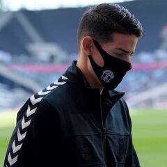 Michael Keane: "James Rodríguez es una superestrella"