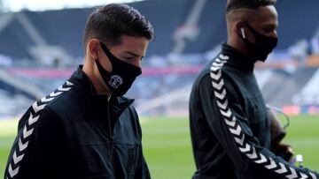 James Rodríguez, jugador de Everton