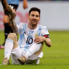 ¡Vamos carajo! El posteo de Messi tras el partidazo contra Uruguay