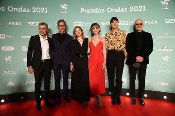 El equipo de la película 'Antidisturbios'.