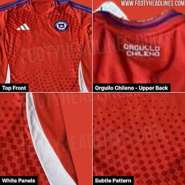 Filtran la posible nueva camiseta adidas de la Roja para la Copa América 2024