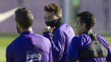 Entrenamiento del Barcelona