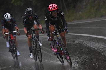 Alberto BettioL,  Romain Bardet  y  Giulio Ciccone