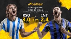 Real Sociedad vs. Inter de Milán: horario, TV, estadísticas, clasificación y pronósticos