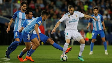 Benzema funcion&oacute; bien en la asociaci&oacute;n pero no logr&oacute; un gol tras cinco disparos. 