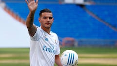 Theo Hernández unveiled by Real Madrid