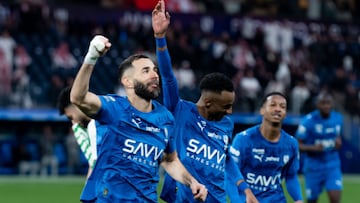 Benzema reaparece a lo grande