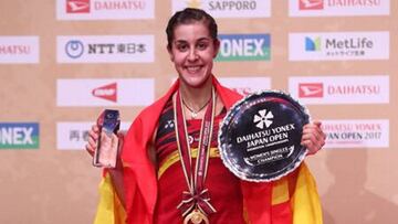 Carolina Marín se quita en Japón la espina del Mundial