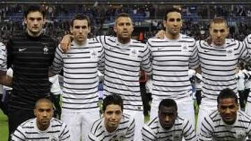 <b>LA NUEVA FRANCIA. </b>Francia ha cambiado hasta en su segunda equipación.