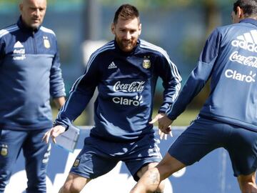 07/10/17  ENTRENAMIENTO DE ARGENTINA 
 Lionel Messi de Argentina