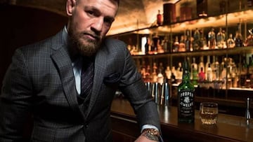 Conor McGregor lanza su ansiado whisky antes de vover a la UFC.