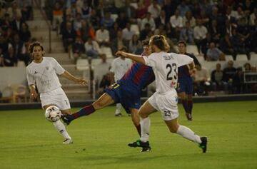 Luis Enrique y Delporte.