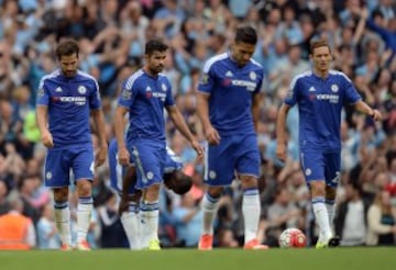 En la segunda fecha de la Premier, el City vence al Chelsea de Falcao y Cuadrado