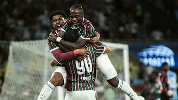Kevin Serna anota en victoria de Fluminense sobre Flamengo.
