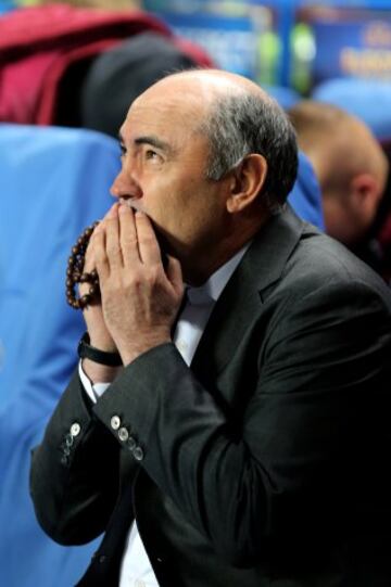 Kurban Berdyev, entrenador del Rubin Kaz¨¢n.