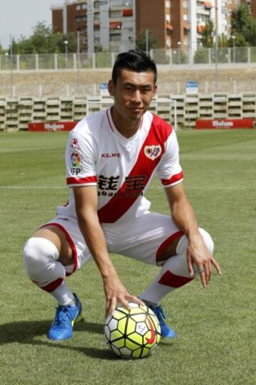 Zhang Chengdong, nuevo jugador del Rayo Vallecano.