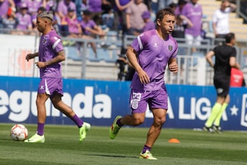 Gabriel Vargas previo a su último partido profesional.