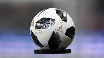 Bal&oacute;n del Mundial de Rusia 2018.