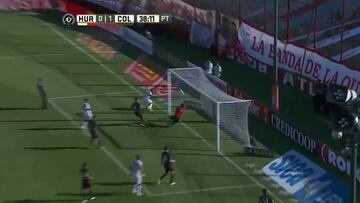 Colón keeper with certain save of the season contender