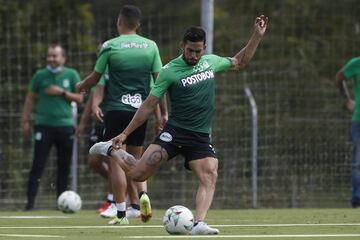 Atlético Nacional entrenó con la mira puesta en el partido ante Deportivo Cali en el Atanasio Girardot por la fecha 4 de los cuadrangulares de Liga BetPlay