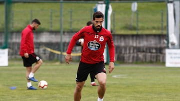 04/04/19 DEPORTIVO DE LA CORU&Ntilde;A
 ENTRENAMIENTO 
 PABLO MARI