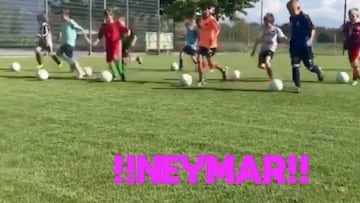Para reflexionar: ¿es esto lo que Neymar quiere que los niños aprendan de él?