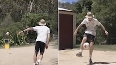 Un joven conquista al Real Madrid con su increíble habilidad con el balón