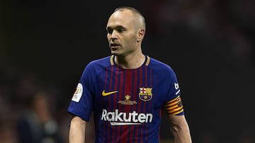Andrés Iniesta misses training ahead of his final Clásico