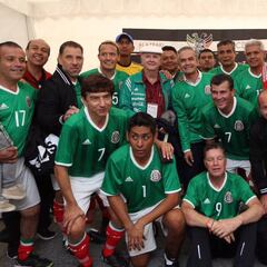 Leyendas del '98' tuvieron su revancha ante Alemania