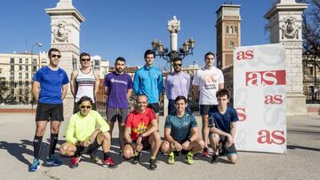 Los atletas de AS preparan la carrera del 50 aniversario