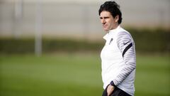 Karanka durante un entrenamiento.