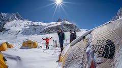 "Deep Andes: Glaciar Universidad": el documental que muestra la hazaña de tres atletas chilenos