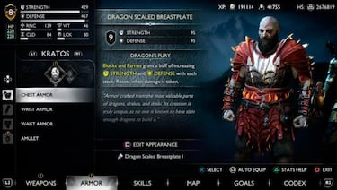 God of War Ragnarok: cómo cambiar el aspecto de las armaduras y mantener sus estadísticas