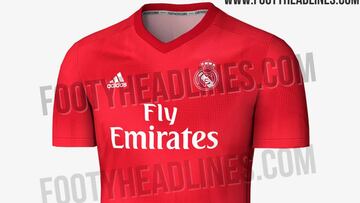 Posible tercera camiseta del Real Madrid.