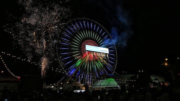 Mensaje contra Álvaro Uribe en el parque Salitre Mágico. Conozca cómo surgió la polémica y qué ha dicho el parque de los insultos al expresidente.