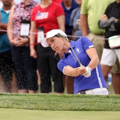 Meneo polémico de Europa a EE UU en el estreno de la Solheim
