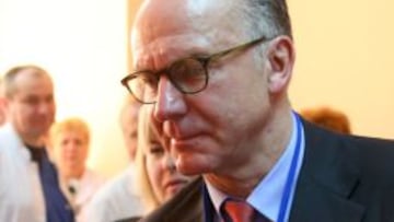 Karl-Heinz Rummenigge, presidente de la ECA