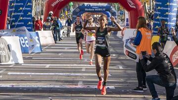 Roza Dereje llega a Barcelona con el objetivo de batir el récord del mundo.