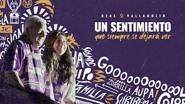 Imagen de la campaña de abonados del Real Valladolid.