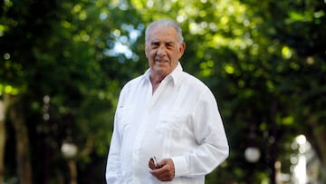 17/09/15 El ex jugador y ex presidente del Granada CF, Candido Gomez Alvarez , " Candi "