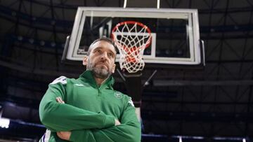 Ibon Navarro con el Unicaja.