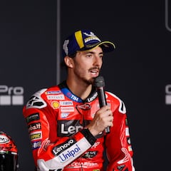 Bagnaia se teme lo peor con Márquez