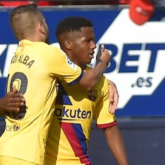 Impacto Ansu Fati: el goleador más joven en la historia del Barça y el tercero en LaLiga
