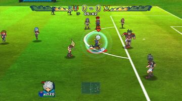 Captura de pantalla - Inazuma Eleven Strikers (Wii)